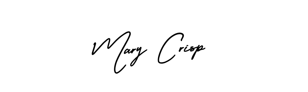 The best way (AmerikaSignatureDemo-Regular) to make a short signature is to pick only two or three words in your name. The name Mary Crisp include a total of six letters. For converting this name. Mary Crisp signature style 3 images and pictures png