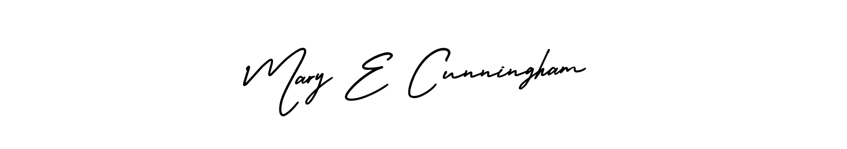 Make a beautiful signature design for name Mary E Cunningham. Use this online signature maker to create a handwritten signature for free. Mary E Cunningham signature style 3 images and pictures png