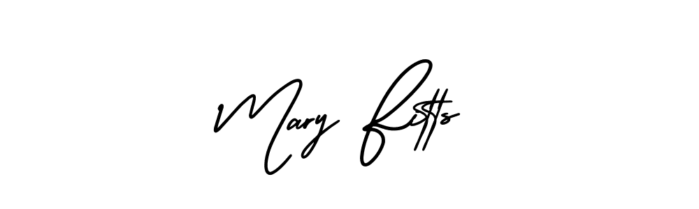 It looks lik you need a new signature style for name Mary Fitts. Design unique handwritten (AmerikaSignatureDemo-Regular) signature with our free signature maker in just a few clicks. Mary Fitts signature style 3 images and pictures png