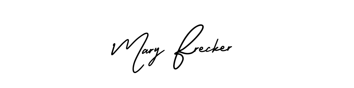 Best and Professional Signature Style for Mary Frecker. AmerikaSignatureDemo-Regular Best Signature Style Collection. Mary Frecker signature style 3 images and pictures png