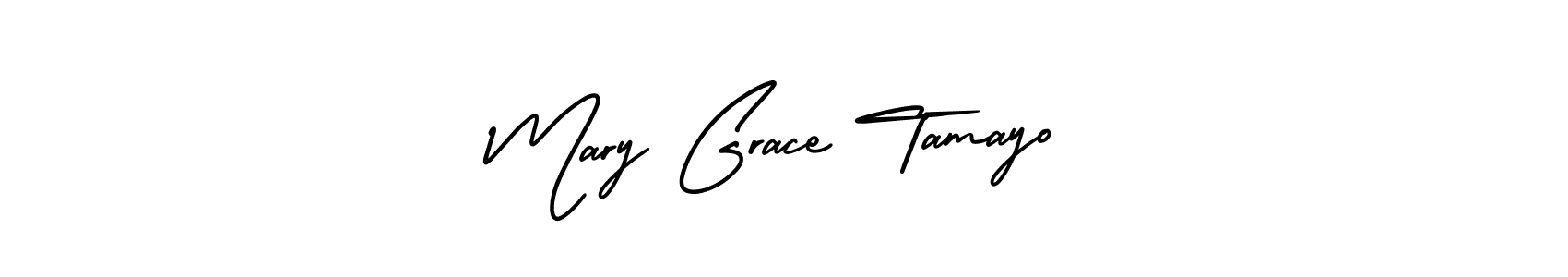 Use a signature maker to create a handwritten signature online. With this signature software, you can design (AmerikaSignatureDemo-Regular) your own signature for name Mary Grace Tamayo. Mary Grace Tamayo signature style 3 images and pictures png