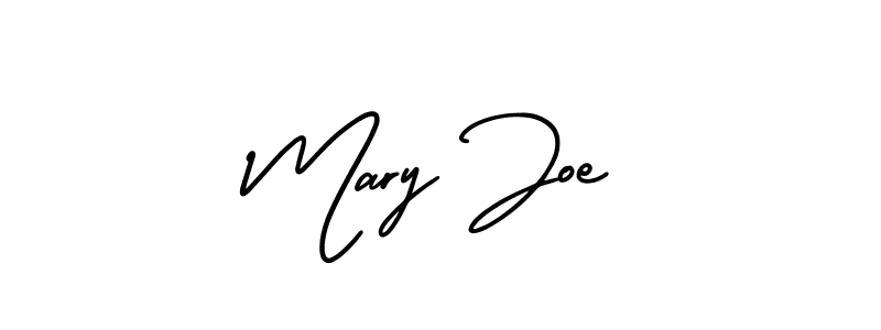 if you are searching for the best signature style for your name Mary Joe. so please give up your signature search. here we have designed multiple signature styles  using AmerikaSignatureDemo-Regular. Mary Joe signature style 3 images and pictures png