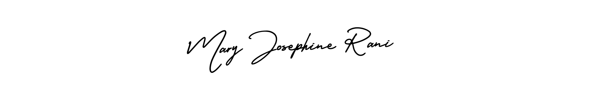 How to Draw Mary Josephine Rani signature style? AmerikaSignatureDemo-Regular is a latest design signature styles for name Mary Josephine Rani. Mary Josephine Rani signature style 3 images and pictures png