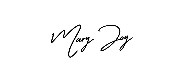 Mary Joy stylish signature style. Best Handwritten Sign (AmerikaSignatureDemo-Regular) for my name. Handwritten Signature Collection Ideas for my name Mary Joy. Mary Joy signature style 3 images and pictures png