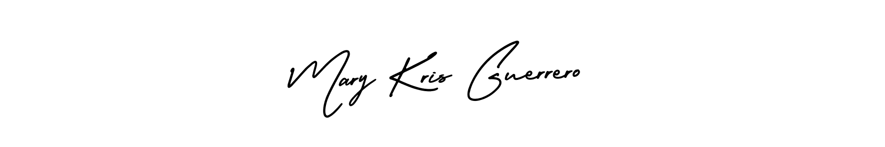 Make a beautiful signature design for name Mary Kris Guerrero. With this signature (AmerikaSignatureDemo-Regular) style, you can create a handwritten signature for free. Mary Kris Guerrero signature style 3 images and pictures png