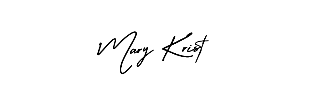 Best and Professional Signature Style for Mary Krist. AmerikaSignatureDemo-Regular Best Signature Style Collection. Mary Krist signature style 3 images and pictures png