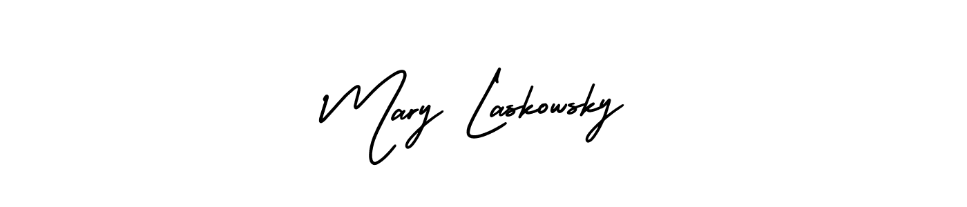 This is the best signature style for the Mary Laskowsky name. Also you like these signature font (AmerikaSignatureDemo-Regular). Mix name signature. Mary Laskowsky signature style 3 images and pictures png