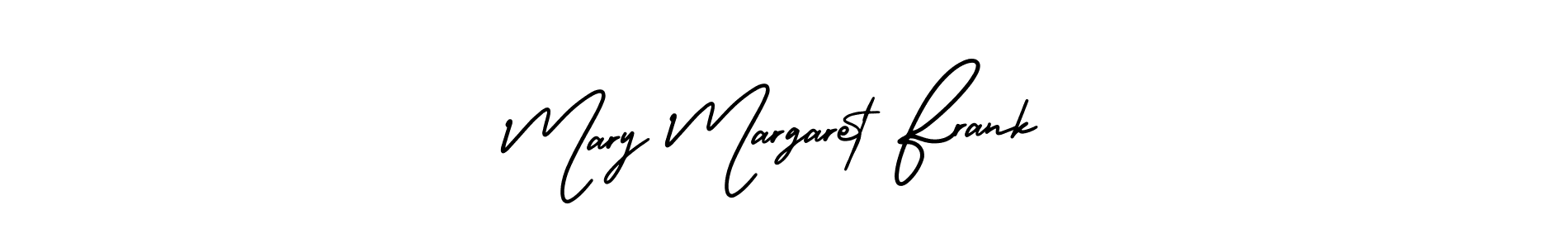 Check out images of Autograph of Mary Margaret Frank name. Actor Mary Margaret Frank Signature Style. AmerikaSignatureDemo-Regular is a professional sign style online. Mary Margaret Frank signature style 3 images and pictures png