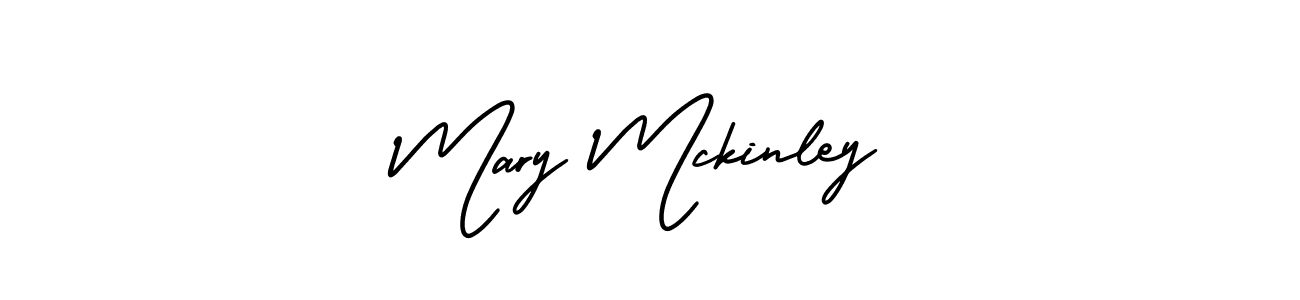 Use a signature maker to create a handwritten signature online. With this signature software, you can design (AmerikaSignatureDemo-Regular) your own signature for name Mary Mckinley. Mary Mckinley signature style 3 images and pictures png