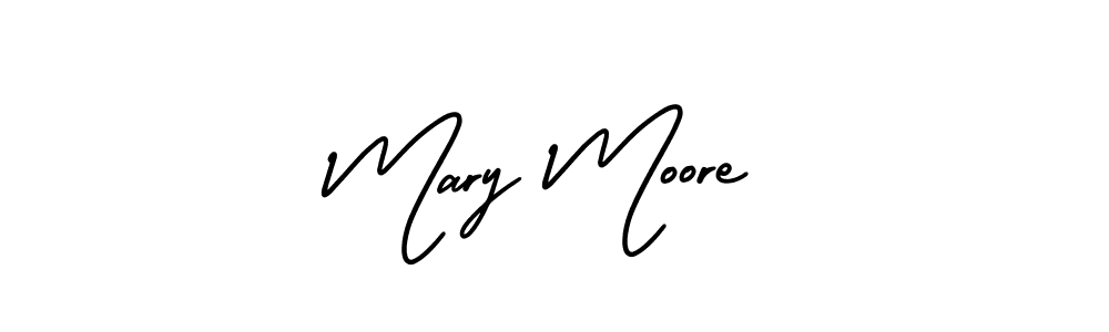 Design your own signature with our free online signature maker. With this signature software, you can create a handwritten (AmerikaSignatureDemo-Regular) signature for name Mary Moore. Mary Moore signature style 3 images and pictures png