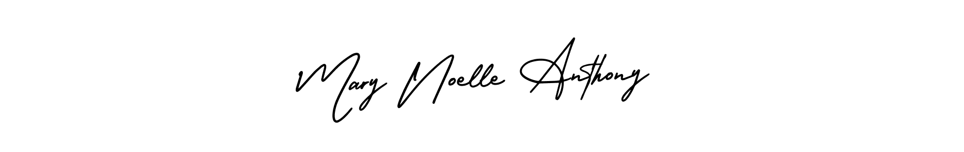 Create a beautiful signature design for name Mary Noelle Anthony. With this signature (AmerikaSignatureDemo-Regular) fonts, you can make a handwritten signature for free. Mary Noelle Anthony signature style 3 images and pictures png