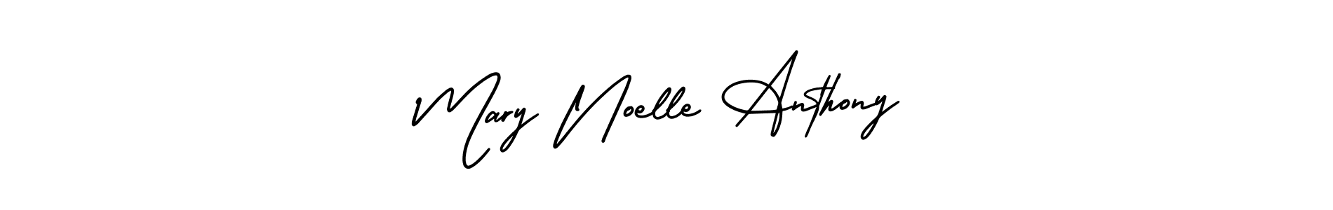 The best way (AmerikaSignatureDemo-Regular) to make a short signature is to pick only two or three words in your name. The name Mary Noelle Anthony include a total of six letters. For converting this name. Mary Noelle Anthony signature style 3 images and pictures png