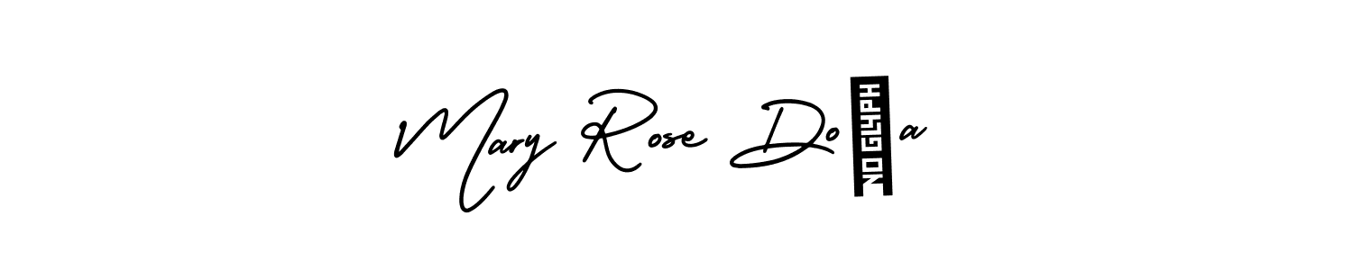 Also we have Mary Rose Doña name is the best signature style. Create professional handwritten signature collection using AmerikaSignatureDemo-Regular autograph style. Mary Rose Doña signature style 3 images and pictures png