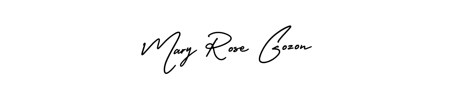 You can use this online signature creator to create a handwritten signature for the name Mary Rose Gozon. This is the best online autograph maker. Mary Rose Gozon signature style 3 images and pictures png