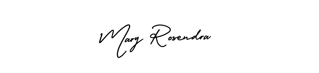 Best and Professional Signature Style for Mary Rosendra. AmerikaSignatureDemo-Regular Best Signature Style Collection. Mary Rosendra signature style 3 images and pictures png