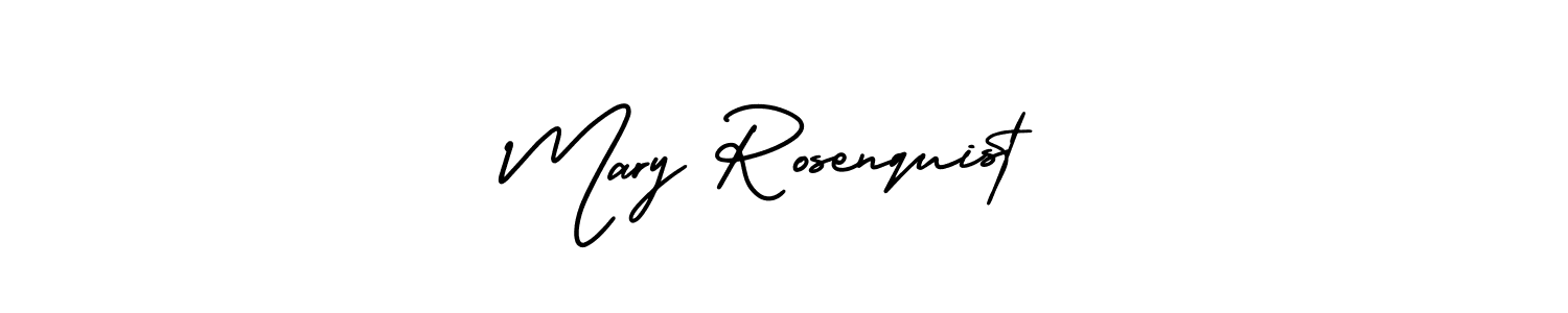 Make a beautiful signature design for name Mary Rosenquist. Use this online signature maker to create a handwritten signature for free. Mary Rosenquist signature style 3 images and pictures png