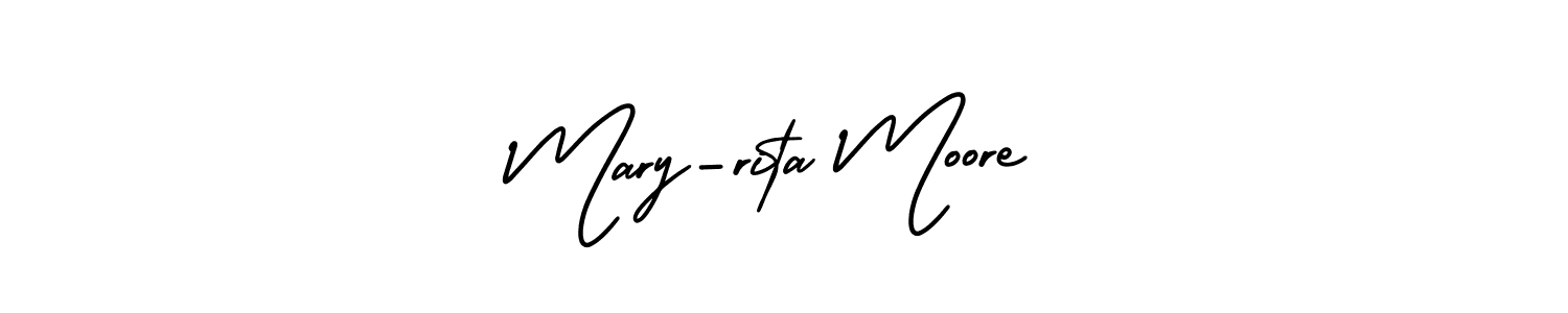 Make a beautiful signature design for name Mary-rita Moore. Use this online signature maker to create a handwritten signature for free. Mary-rita Moore signature style 3 images and pictures png