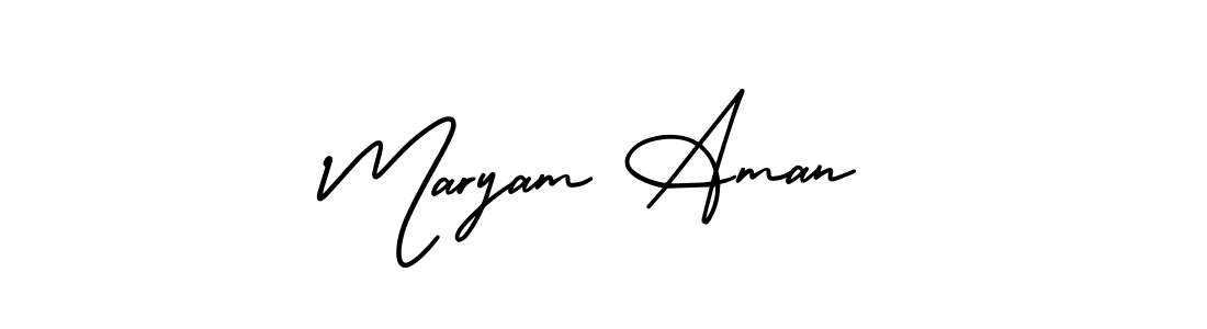 Here are the top 10 professional signature styles for the name Maryam Aman. These are the best autograph styles you can use for your name. Maryam Aman signature style 3 images and pictures png