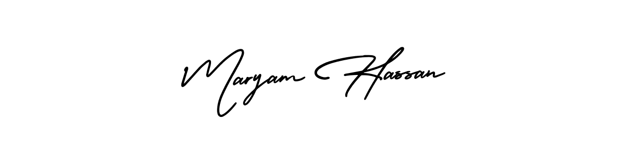 if you are searching for the best signature style for your name Maryam Hassan. so please give up your signature search. here we have designed multiple signature styles  using AmerikaSignatureDemo-Regular. Maryam Hassan signature style 3 images and pictures png