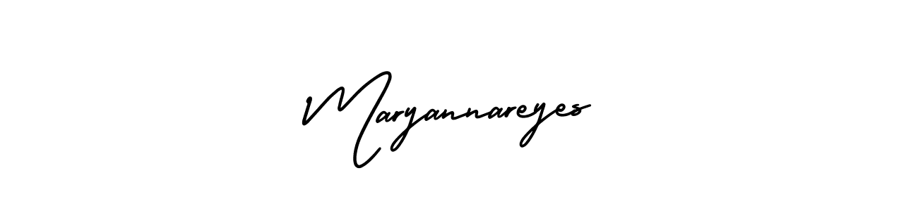 Similarly AmerikaSignatureDemo-Regular is the best handwritten signature design. Signature creator online .You can use it as an online autograph creator for name Maryannareyes. Maryannareyes signature style 3 images and pictures png