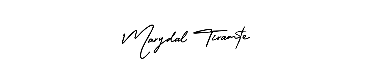 How to make Marydal Tiramte signature? AmerikaSignatureDemo-Regular is a professional autograph style. Create handwritten signature for Marydal Tiramte name. Marydal Tiramte signature style 3 images and pictures png