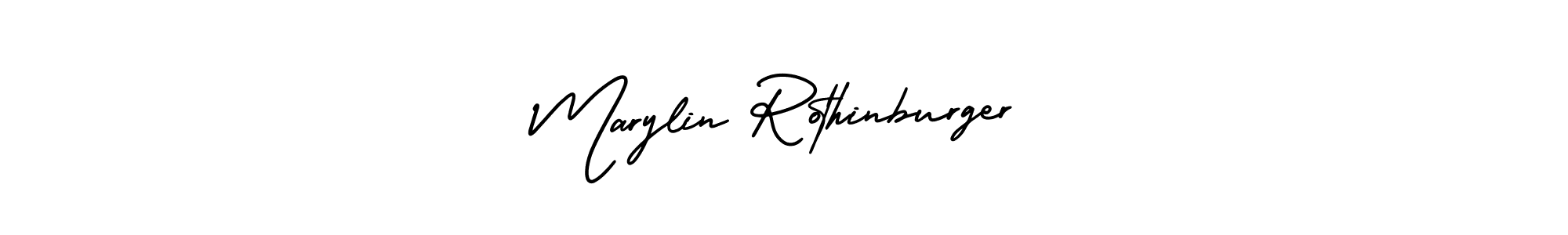 Create a beautiful signature design for name Marylin Rothinburger. With this signature (AmerikaSignatureDemo-Regular) fonts, you can make a handwritten signature for free. Marylin Rothinburger signature style 3 images and pictures png