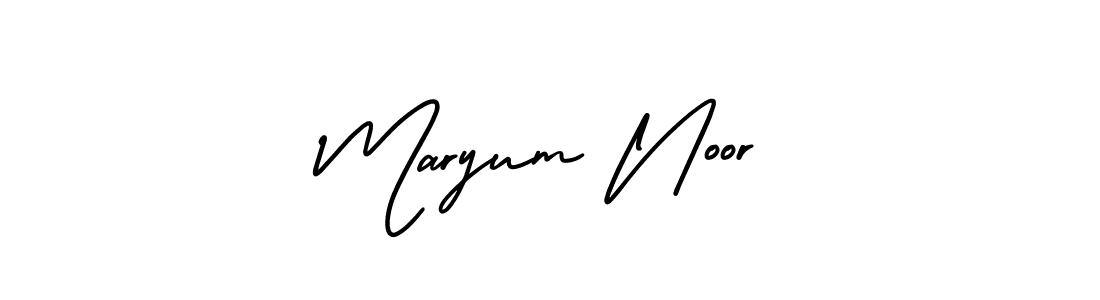Check out images of Autograph of Maryum Noor name. Actor Maryum Noor Signature Style. AmerikaSignatureDemo-Regular is a professional sign style online. Maryum Noor signature style 3 images and pictures png