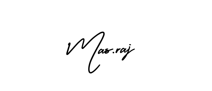 How to Draw Mas.raj signature style? AmerikaSignatureDemo-Regular is a latest design signature styles for name Mas.raj. Mas.raj signature style 3 images and pictures png