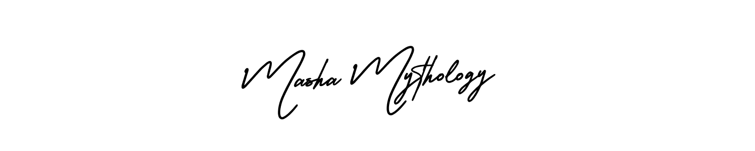 if you are searching for the best signature style for your name Masha Mythology. so please give up your signature search. here we have designed multiple signature styles  using AmerikaSignatureDemo-Regular. Masha Mythology signature style 3 images and pictures png