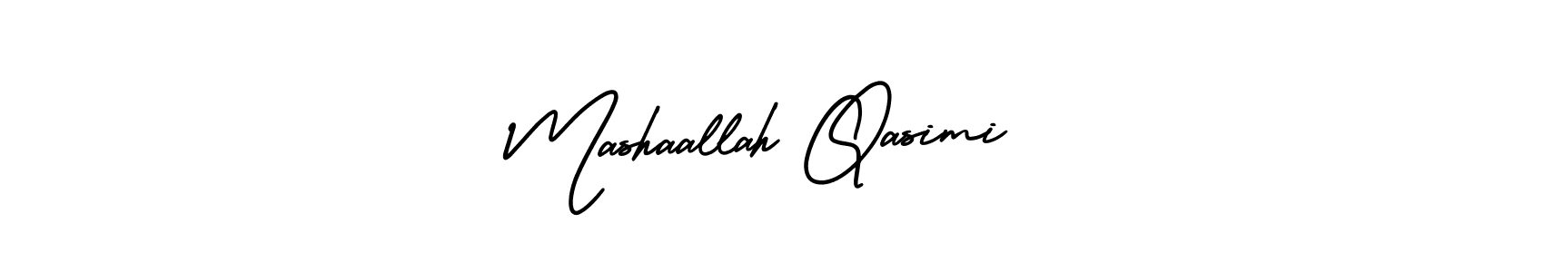 Also we have Mashaallah Qasimi name is the best signature style. Create professional handwritten signature collection using AmerikaSignatureDemo-Regular autograph style. Mashaallah Qasimi signature style 3 images and pictures png