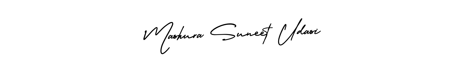 Similarly AmerikaSignatureDemo-Regular is the best handwritten signature design. Signature creator online .You can use it as an online autograph creator for name Mashura Suneet Udasi. Mashura Suneet Udasi signature style 3 images and pictures png