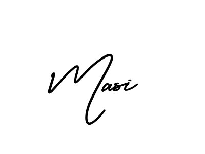 This is the best signature style for the Masi name. Also you like these signature font (AmerikaSignatureDemo-Regular). Mix name signature. Masi signature style 3 images and pictures png