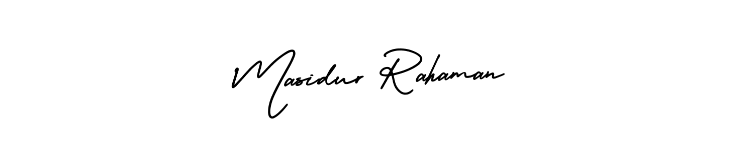 How to Draw Masidur Rahaman signature style? AmerikaSignatureDemo-Regular is a latest design signature styles for name Masidur Rahaman. Masidur Rahaman signature style 3 images and pictures png