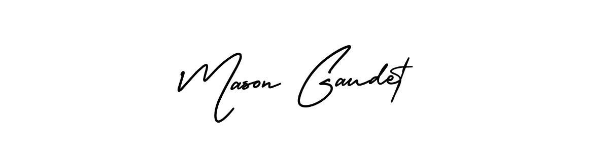 You can use this online signature creator to create a handwritten signature for the name Mason Gaudet. This is the best online autograph maker. Mason Gaudet signature style 3 images and pictures png