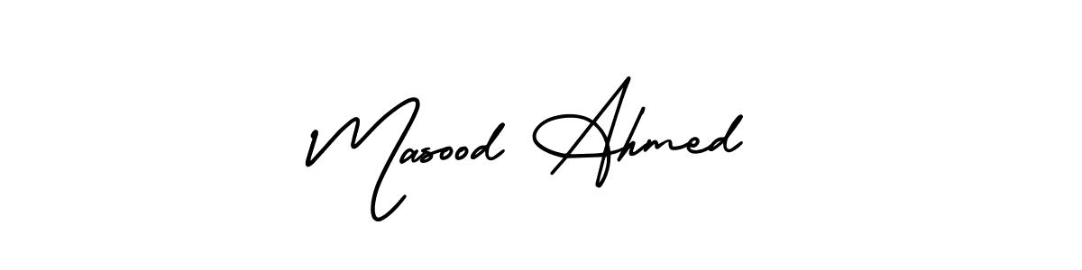 Make a short Masood Ahmed signature style. Manage your documents anywhere anytime using AmerikaSignatureDemo-Regular. Create and add eSignatures, submit forms, share and send files easily. Masood Ahmed signature style 3 images and pictures png