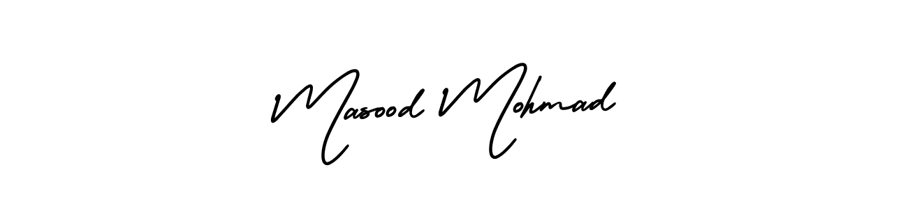 if you are searching for the best signature style for your name Masood Mohmad. so please give up your signature search. here we have designed multiple signature styles  using AmerikaSignatureDemo-Regular. Masood Mohmad signature style 3 images and pictures png