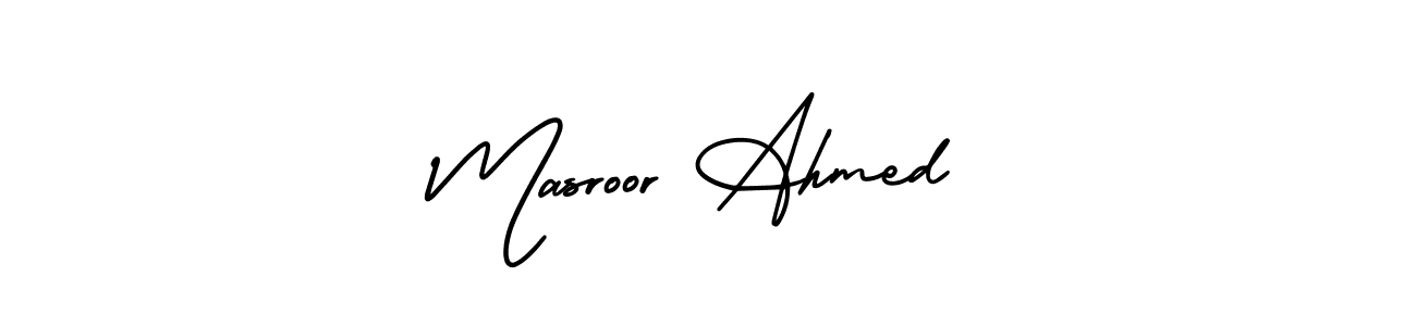 Here are the top 10 professional signature styles for the name Masroor Ahmed. These are the best autograph styles you can use for your name. Masroor Ahmed signature style 3 images and pictures png