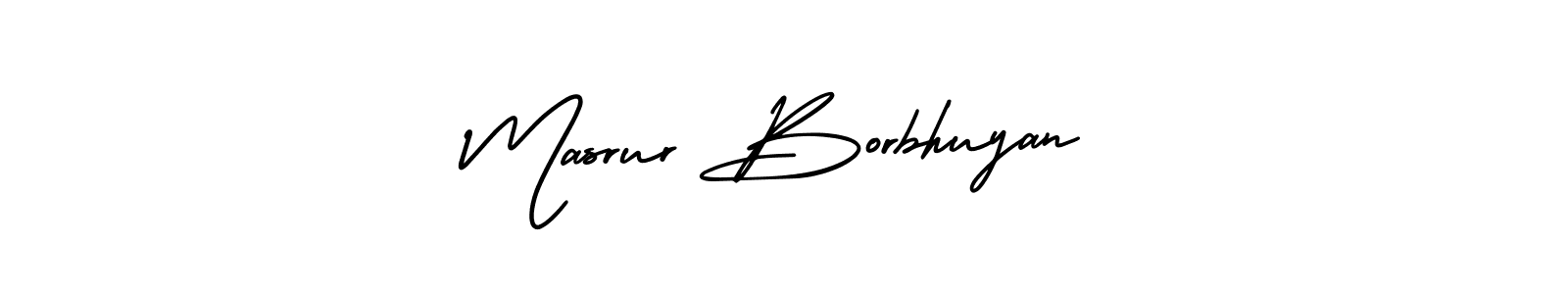 Best and Professional Signature Style for Masrur Borbhuyan. AmerikaSignatureDemo-Regular Best Signature Style Collection. Masrur Borbhuyan signature style 3 images and pictures png