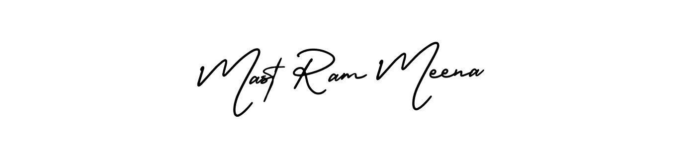 Make a beautiful signature design for name Mast Ram Meena. Use this online signature maker to create a handwritten signature for free. Mast Ram Meena signature style 3 images and pictures png