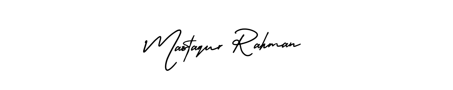 Create a beautiful signature design for name Mastaqur Rahman. With this signature (AmerikaSignatureDemo-Regular) fonts, you can make a handwritten signature for free. Mastaqur Rahman signature style 3 images and pictures png