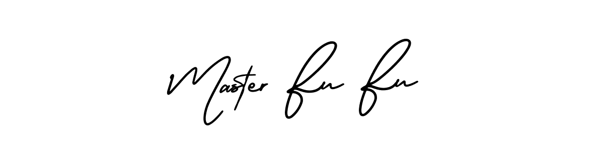 Make a beautiful signature design for name Master Fu Fu. Use this online signature maker to create a handwritten signature for free. Master Fu Fu signature style 3 images and pictures png