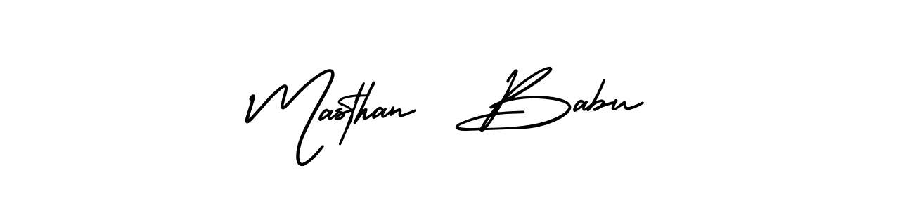 Make a beautiful signature design for name Masthan  Babu. Use this online signature maker to create a handwritten signature for free. Masthan  Babu signature style 3 images and pictures png