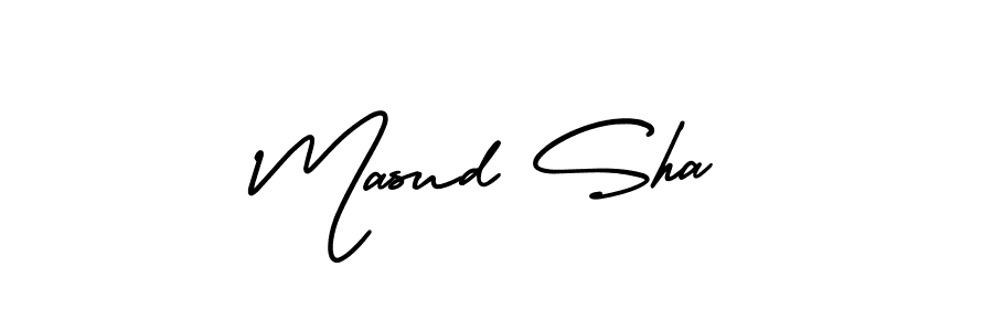 How to make Masud Sha signature? AmerikaSignatureDemo-Regular is a professional autograph style. Create handwritten signature for Masud Sha name. Masud Sha signature style 3 images and pictures png