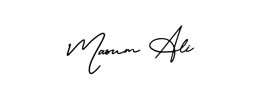 Check out images of Autograph of Masum Ali name. Actor Masum Ali Signature Style. AmerikaSignatureDemo-Regular is a professional sign style online. Masum Ali signature style 3 images and pictures png