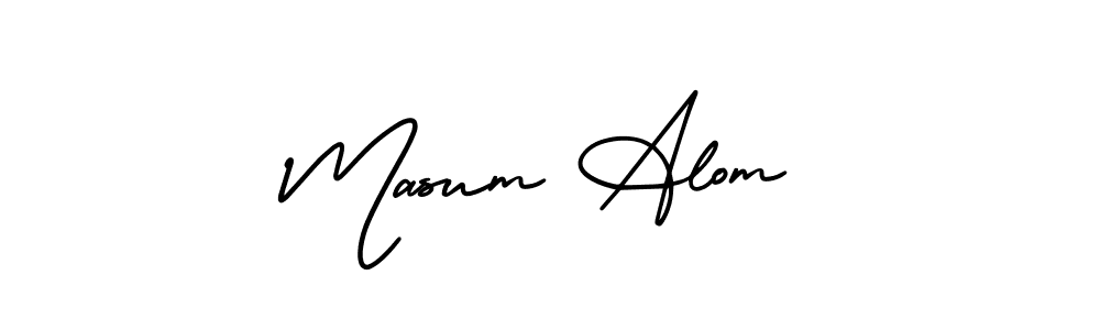 Once you've used our free online signature maker to create your best signature AmerikaSignatureDemo-Regular style, it's time to enjoy all of the benefits that Masum Alom name signing documents. Masum Alom signature style 3 images and pictures png