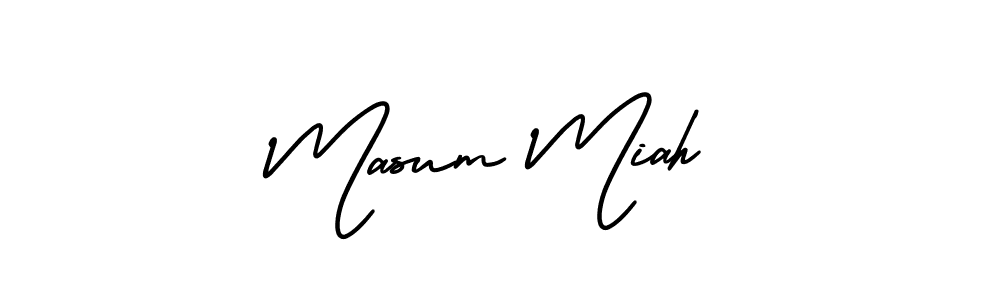 You can use this online signature creator to create a handwritten signature for the name Masum Miah. This is the best online autograph maker. Masum Miah signature style 3 images and pictures png