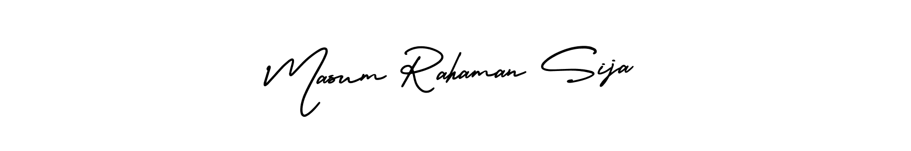 AmerikaSignatureDemo-Regular is a professional signature style that is perfect for those who want to add a touch of class to their signature. It is also a great choice for those who want to make their signature more unique. Get Masum Rahaman Sija name to fancy signature for free. Masum Rahaman Sija signature style 3 images and pictures png