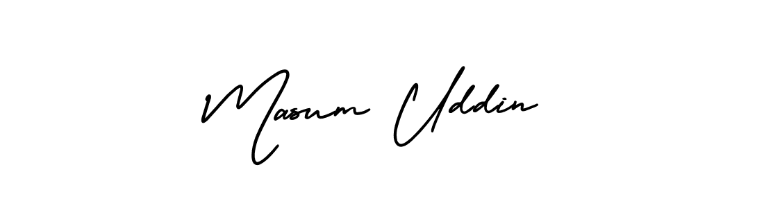 Also You can easily find your signature by using the search form. We will create Masum Uddin name handwritten signature images for you free of cost using AmerikaSignatureDemo-Regular sign style. Masum Uddin signature style 3 images and pictures png