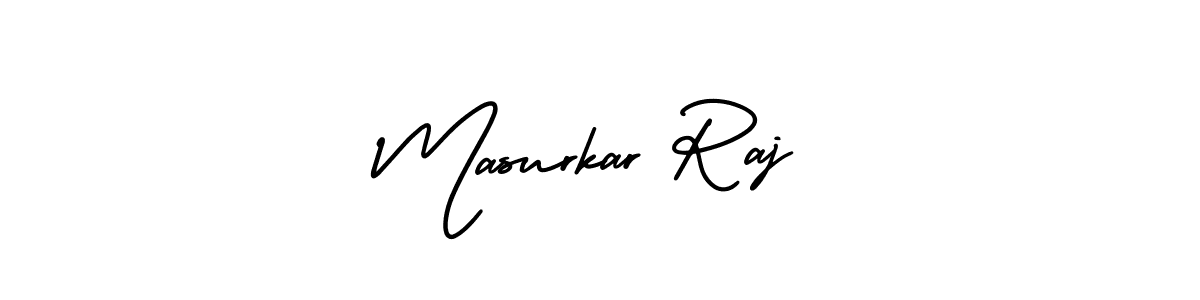 How to make Masurkar Raj signature? AmerikaSignatureDemo-Regular is a professional autograph style. Create handwritten signature for Masurkar Raj name. Masurkar Raj signature style 3 images and pictures png