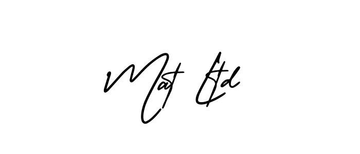 See photos of Mat Ltd official signature by Spectra . Check more albums & portfolios. Read reviews & check more about AmerikaSignatureDemo-Regular font. Mat Ltd signature style 3 images and pictures png